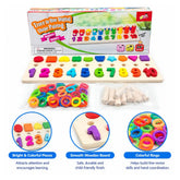3 in 1 Digital Shape Pairing Number Shapes & Counting Puzzle Board
