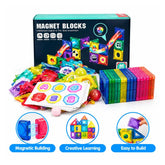 40 Pcs Magnetic Tiles Building Blocks Educational Toy for Kids - Saleemi Book Depot in pakistan