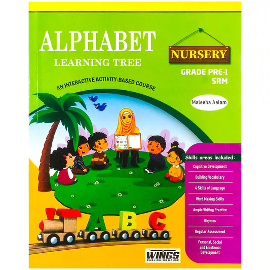 Alphabet Learning Tree Nursery Wings Publisher - Saleemi Book Depot in pakistan