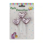 Birthday Candle Love 3Pcs Pack - Saleemi Book Depot in pakistan
