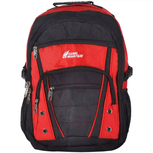 Camel Mountain Leather Backpack 2802 - Saleemi Book Depot