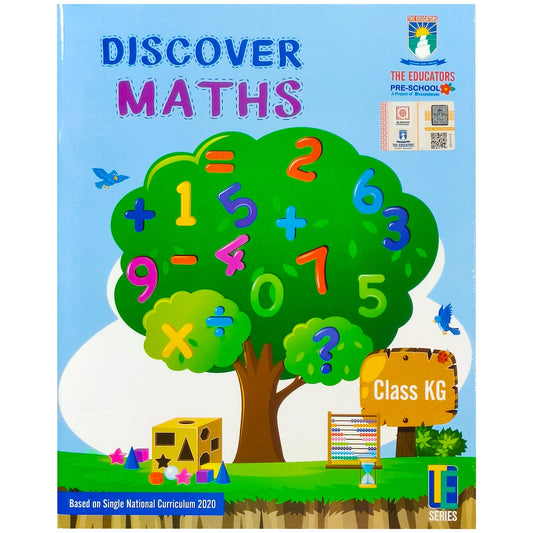 Discover Maths Class KG The Educators - Saleemi Book Depot