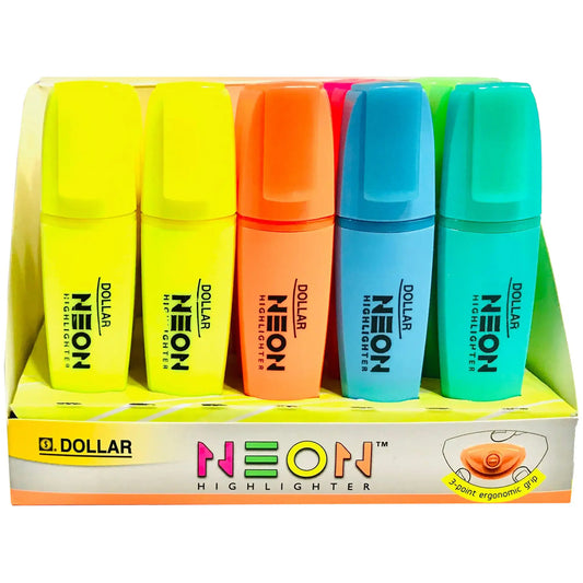Dollar High Lighter Neon - Saleemi Book Depot in pakistan