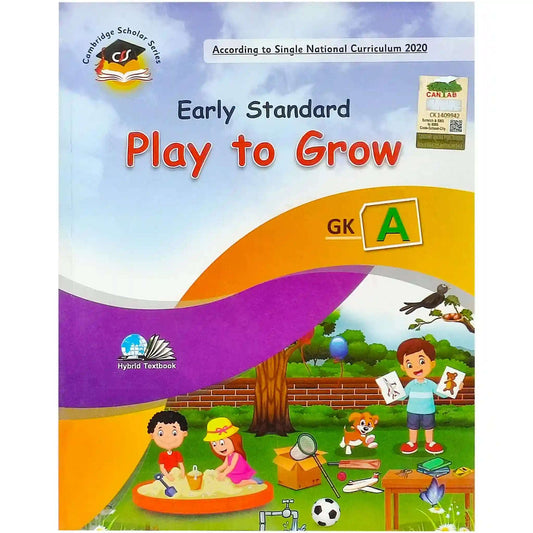 Early Standard Play to Grow GK A Cantab SNC 2020 Standard Paper - Saleemi Book Depot