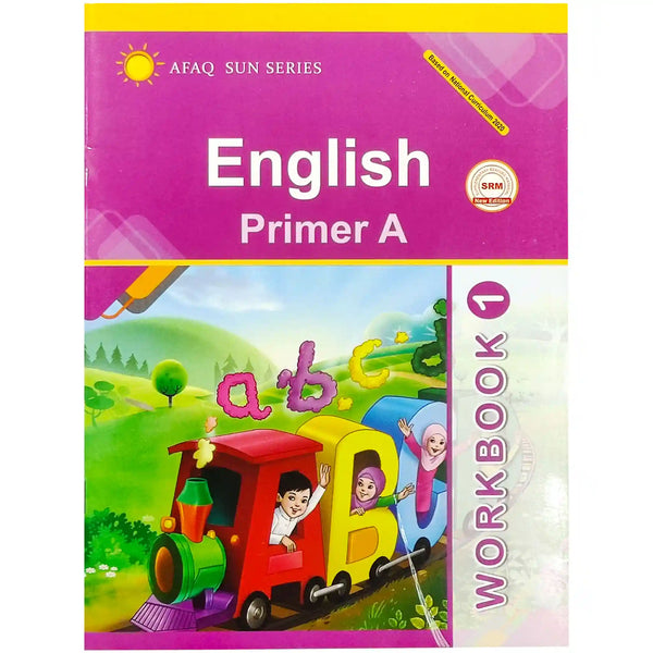 English Primer Nursery WB 1 SNC Afaq Sun Series - Saleemi Book Depot in pakistan