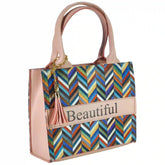 Ethnic Style Canvas Tote Bag 30128 - Saleemi Book Depot