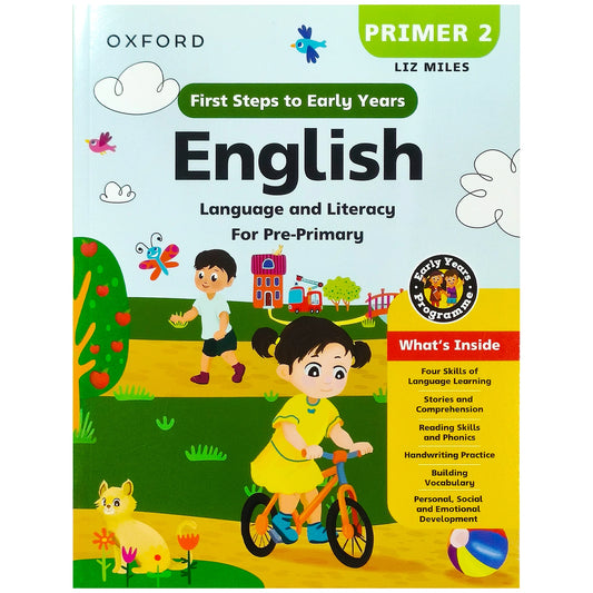 First Steps To Early Years English Primer 2 Oxford - Saleemi Book Depot