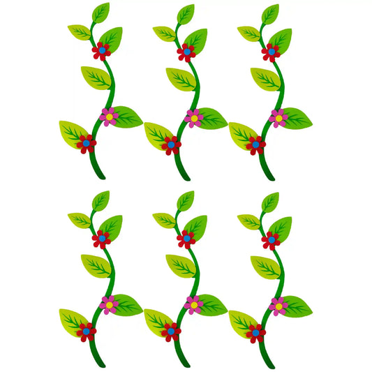 Flowers Fomic Sheet Stickers - Saleemi Book Depot in pakistan