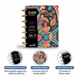 Hello Life is Good A5 Discbound Notebook