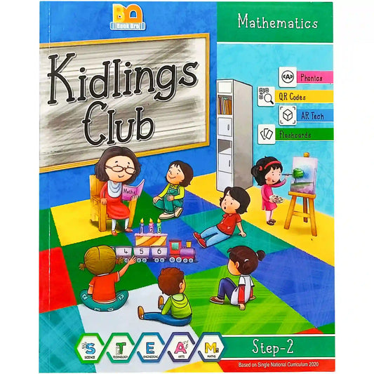 Kidlings Club Math Step 2 SNC 1B287 AlBakio - Saleemi Book Depot in pakistan