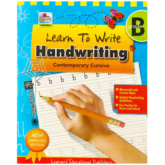 Learn To Write Handwriting Contemporary Cursive Grade B