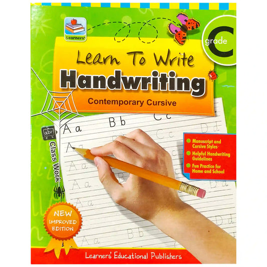 Learn To Write Handwriting Contemporary Cursive Grade C