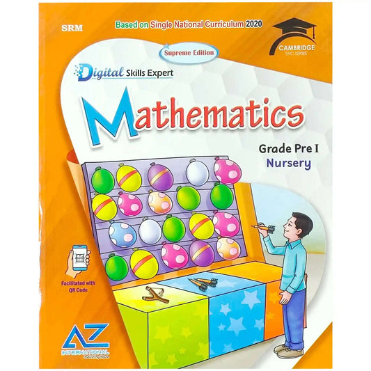Math Nursery Skills Expert SRM Supreme Edition - Saleemi Book Depot