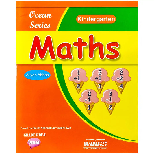Maths Kindergarten Ocean Series Wings Publisher - Saleemi Book Depot in pakistan