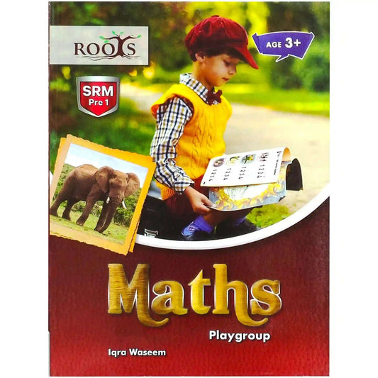 Maths Playgroup Age 3+ Roots SRM - Saleemi Book Depot