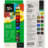 Mont Marte Acrylic Paints Signature 12pcs Set 81788 - Saleemi Book Depot in pakistan