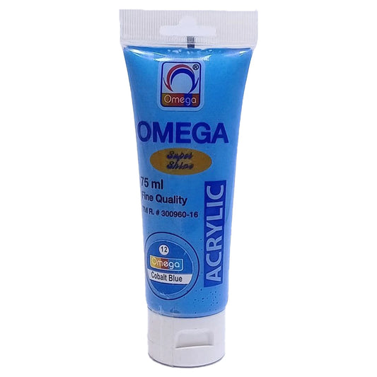 Omega Acrylic Colour Tube 75ml - Saleemi Book Depot in pakistan