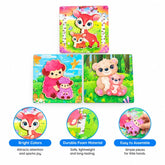 Parent Child Animal 3D Wooden Jigsaw Puzzle