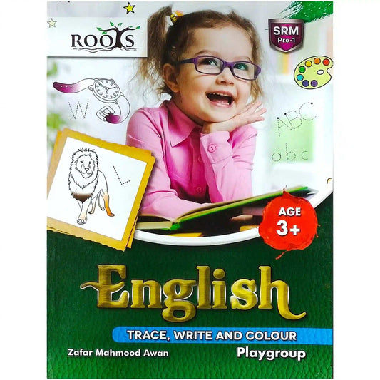 Roots English Playgroup Workbook Age 3+ SRM Pre 1 - Saleemi Book Depot