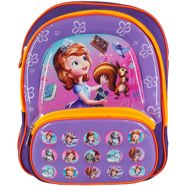 Sofia Princess Theme School Bag