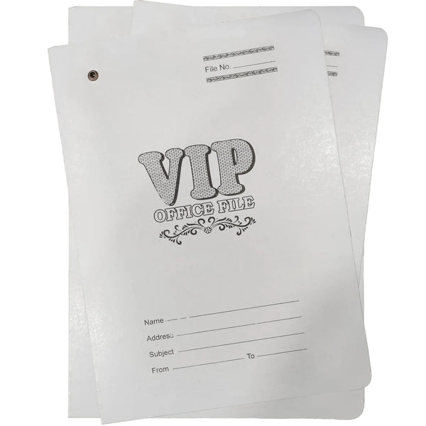 VIP Office Glaze File Folder Card 3Pcs set