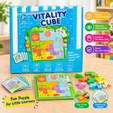 Vitality Cube Magnetic Animal Tetris Puzzle