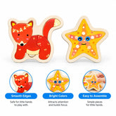 Wooden 3D Animal Puzzles