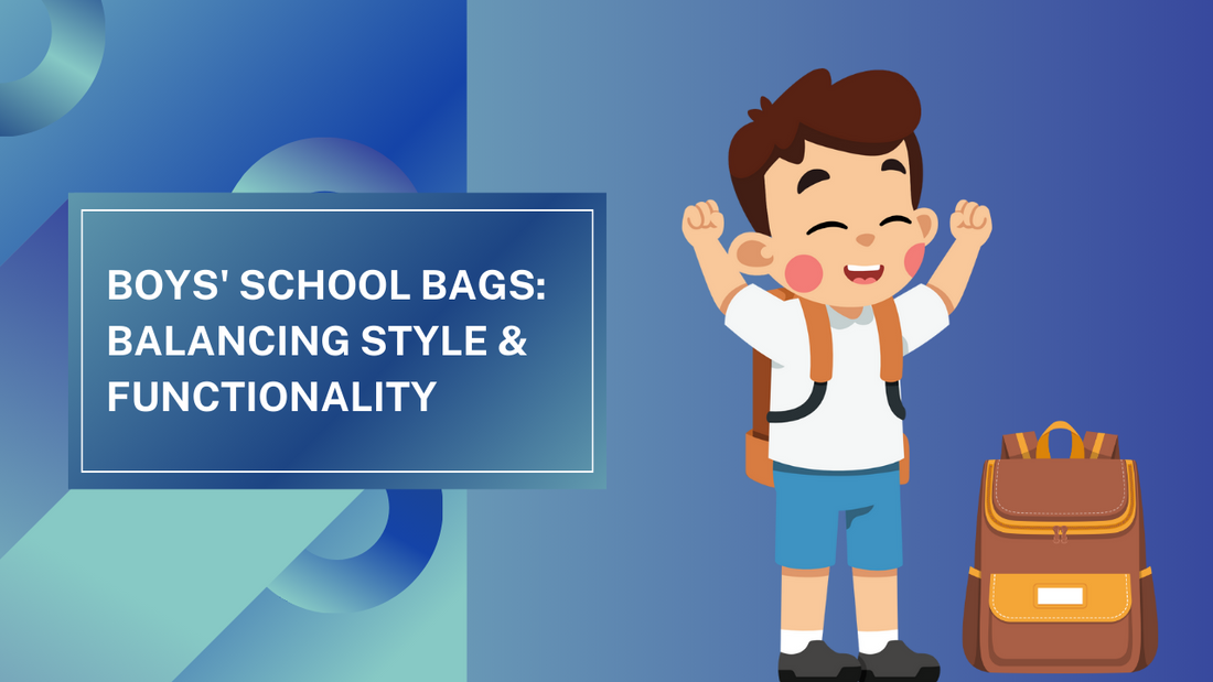 Boys' School Bags: Balancing Style and Functionality - Saleemi Book Depot