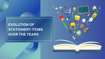 Evolution of stationery items over the years