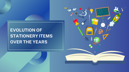 Evolution of stationery items over the years - Saleemi Book Depot