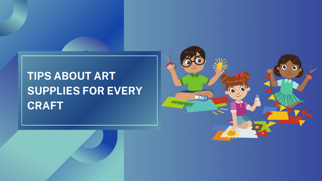 Top 5 Must-Have Art Supplies for Every Craft Enthusiast - Saleemi Book Depot