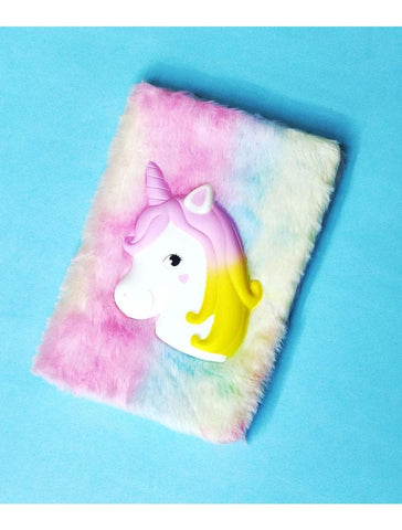 Adorable Plush Unicorn Diary for Girls