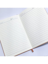 A5 Size Leather Covered Notebook