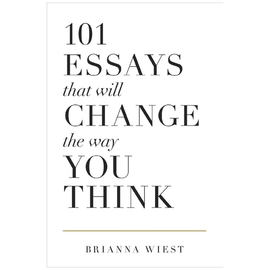 101 Essays Novel Book By Brianna Wiest - Saleemi Book Depot in pakistan