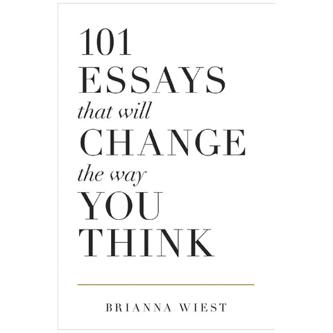101 Essays Novel Book By Brianna Wiest - Saleemi Book Depot in pakistan