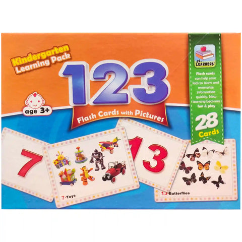 123 Flash Cards Large - Saleemi Book Depot in pakistan