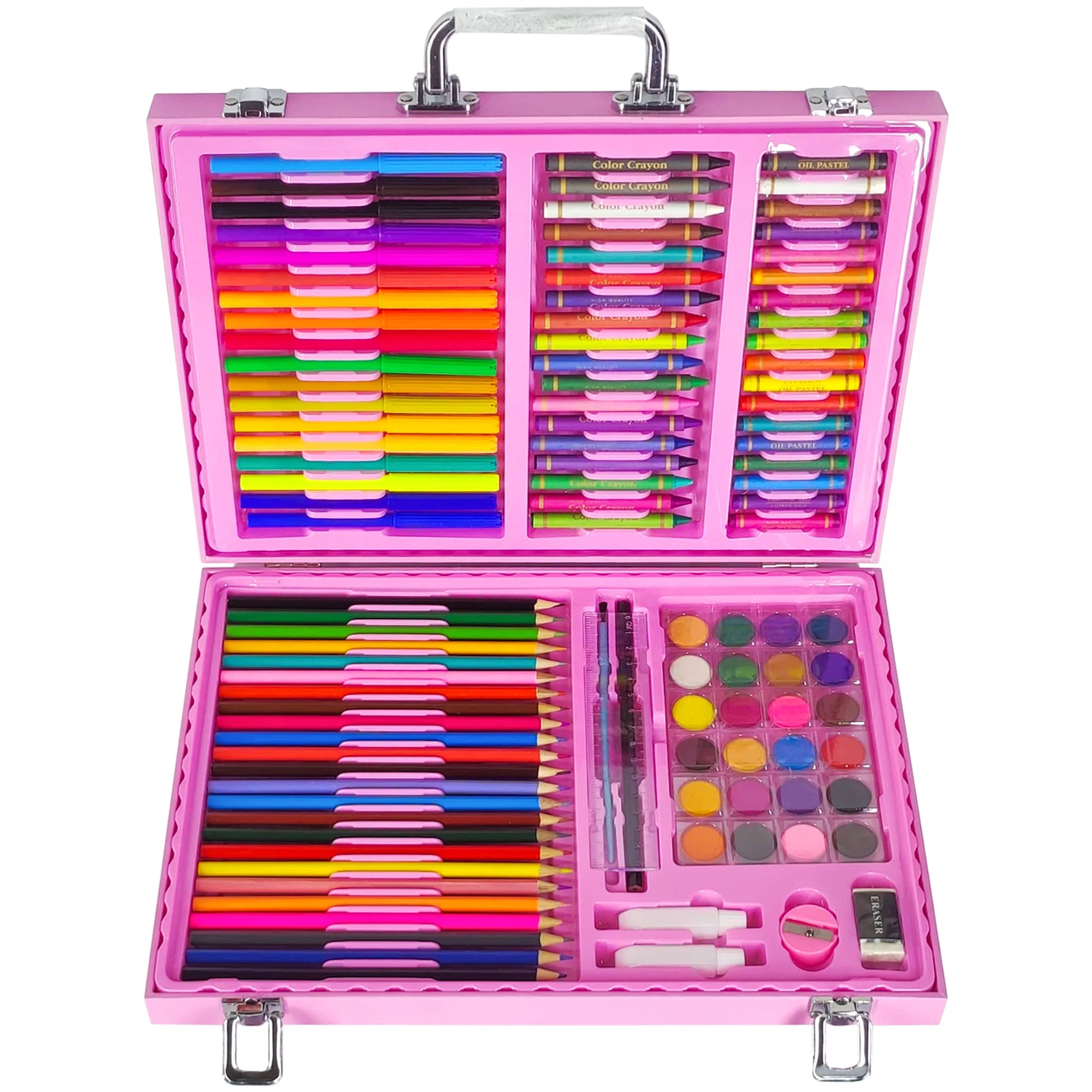 128 Pcs Wooden Coloring Art Kit - Saleemi Book Depot in pakistan