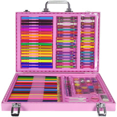 128 Pcs Wooden Coloring Art Kit - Saleemi Book Depot in pakistan