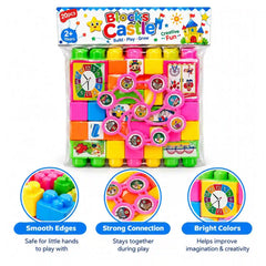20-piece Blocks Castle interlocking Plastic Building Set
