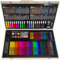 220Pcs Colour Kit Wooden Box - Saleemi Book Depot in pakistan