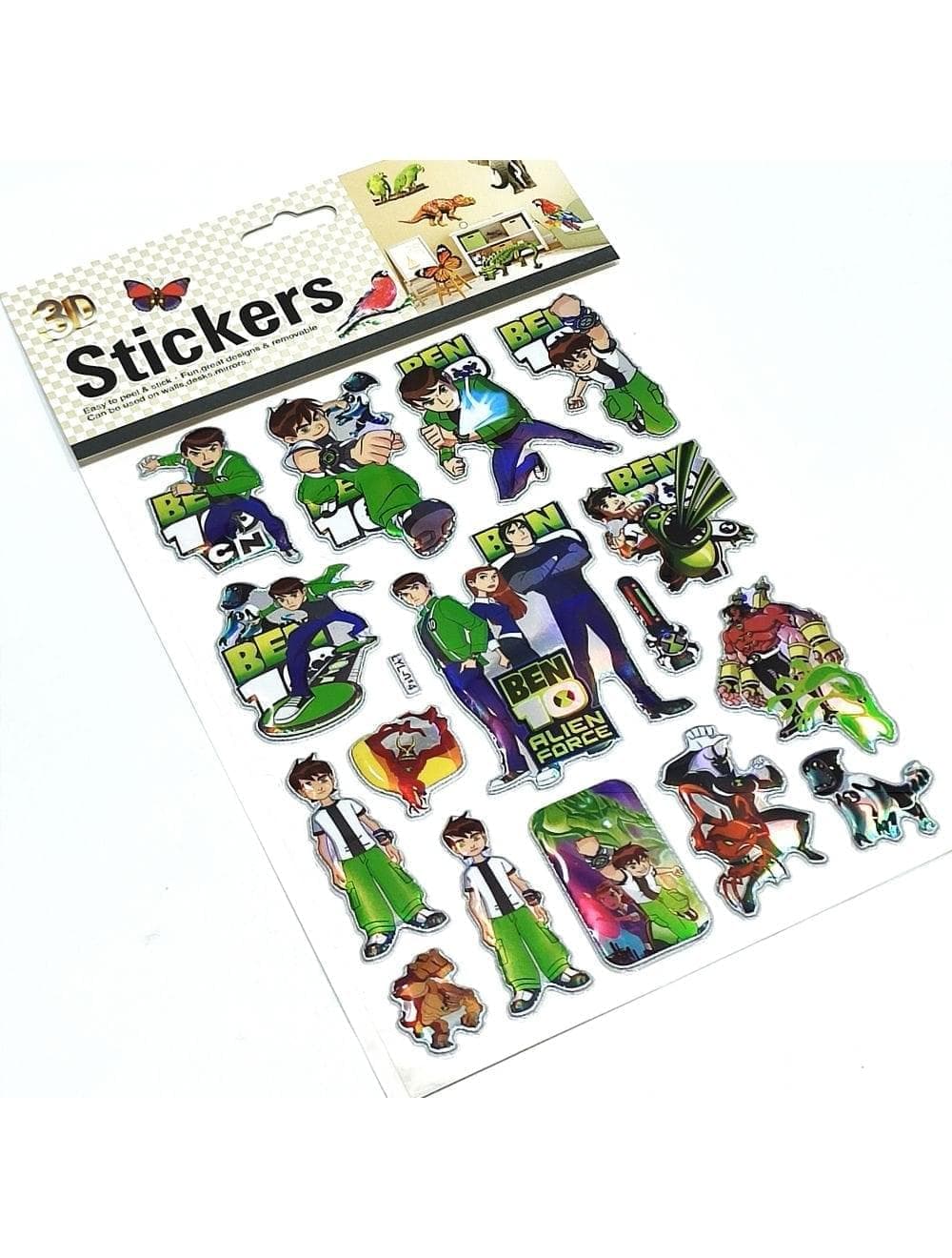 3D Stickers Pack - Saleemi Book Depot in pakistan