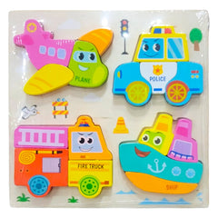3D Wooden Animal Jigsaw Puzzle Montessori Educational Board
