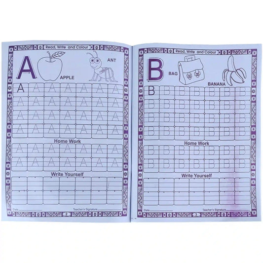 4 in 1 Writing and Colouring - Saleemi Book Depot in pakistan
