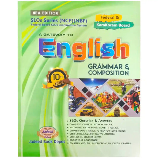 A Gateway To English Grammar & Composition Level 10 Jadeed Book Depot