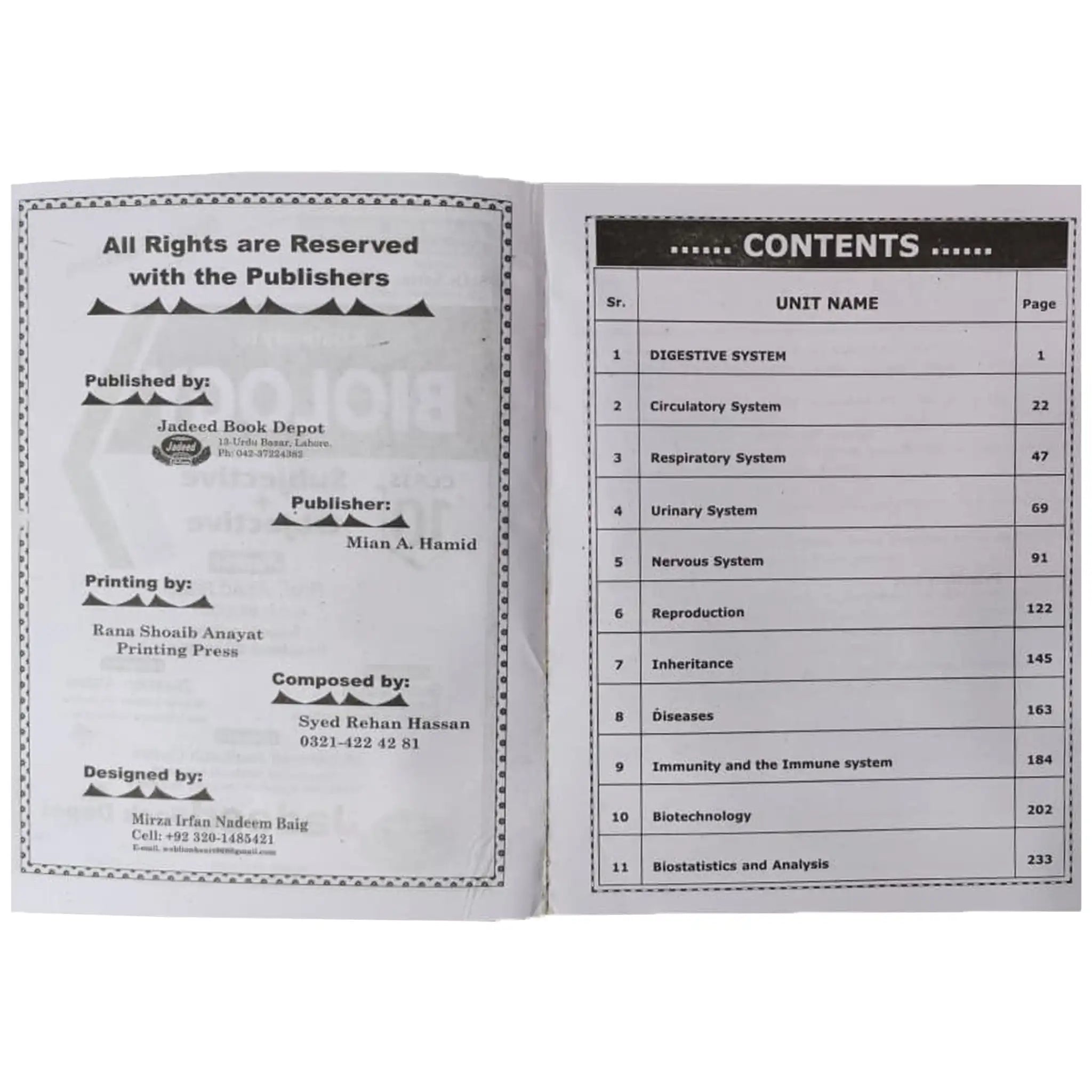 A Gateway To New Edition Biology Subjective+Objective Level 10