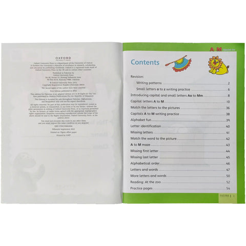 A To M Alphabet Fun Nursery Oxford - Saleemi Book Depot 