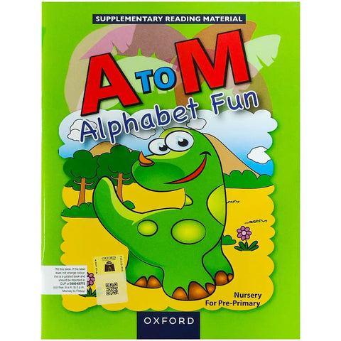 A To M Alphabet Fun Nursery Oxford - Saleemi Book Depot 