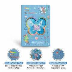 A5 Butterfly Interstitial Grating Notebook