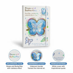 A5 Butterfly Interstitial Grating Notebook