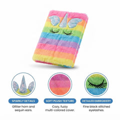 A5 Rainbow Furry Journal Notebook